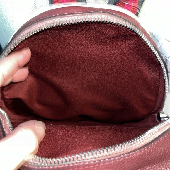 Coach NWT! $428 MSRP Mini Court Backpack In Colorblock With Ski Speed Graphic main image 4